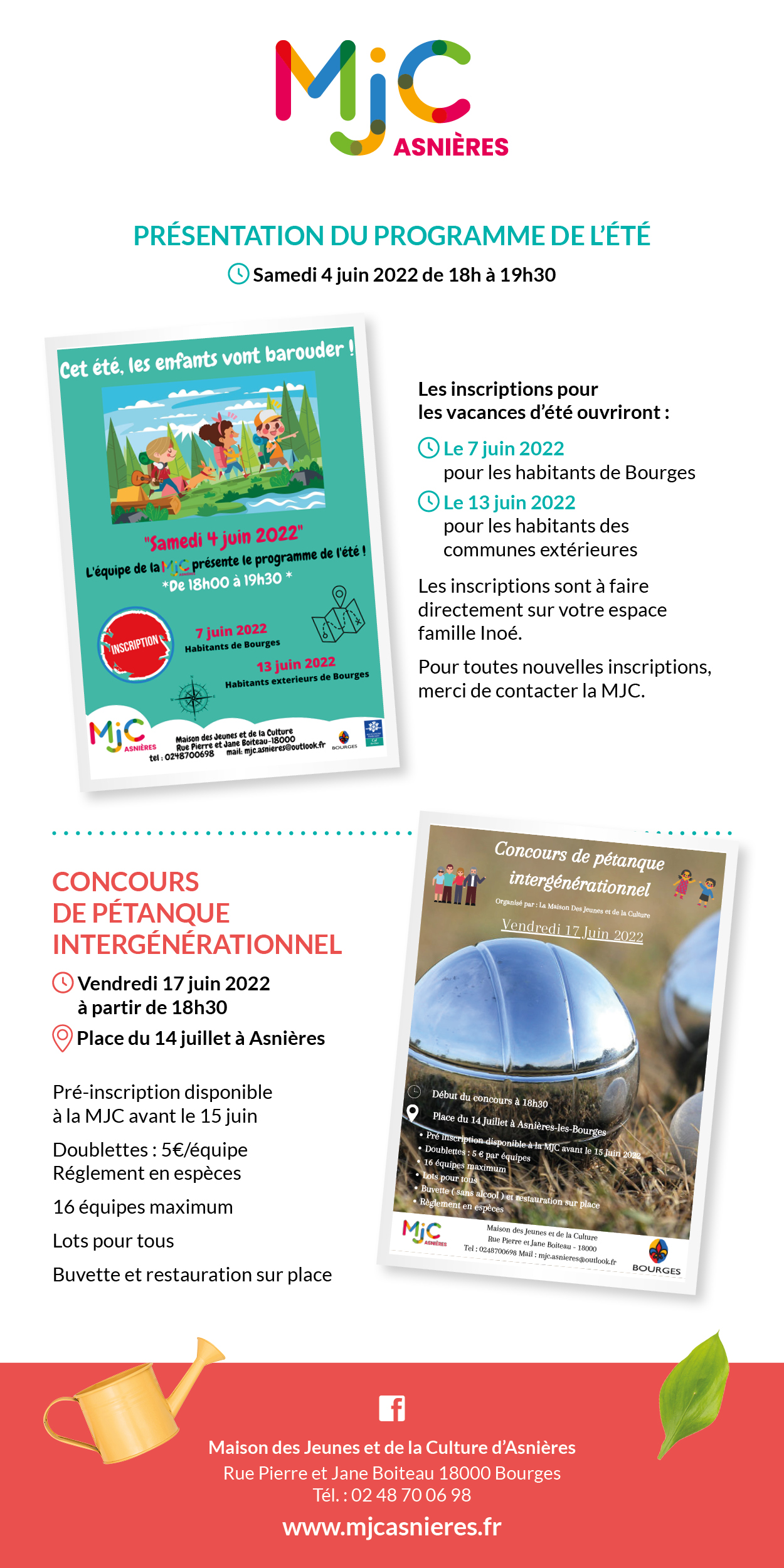 Projet spécial culture du 8 au 15 avril